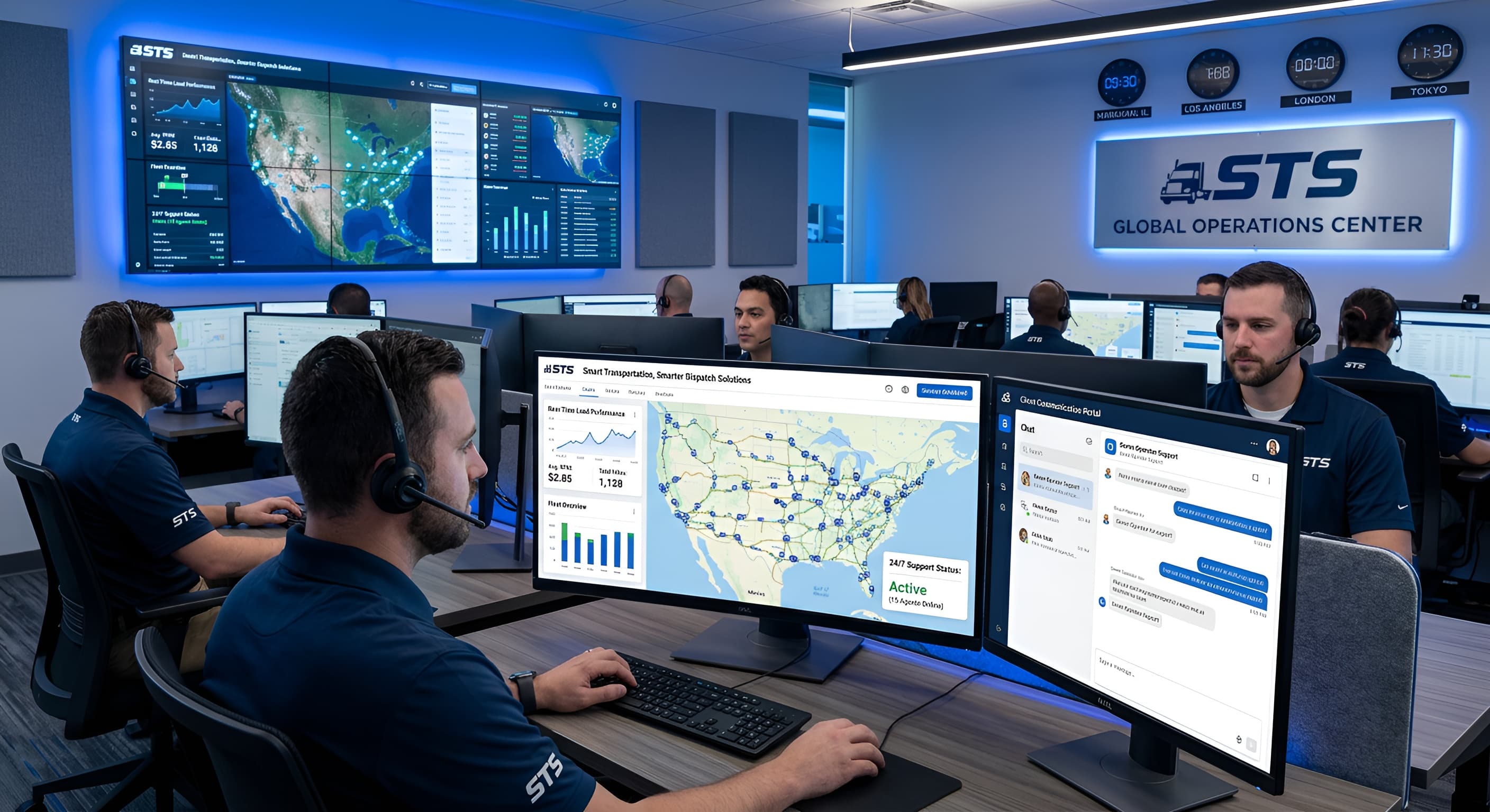 STS dispatch operations center
